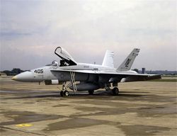 VFA-27 F/A-18A Flying