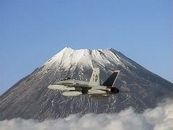 VFA-27 F/A-18C Mt. Fuji