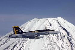 VFA-27 F/A-18E Mt. Fuji