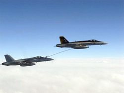 VFA-27 F/A-18E  Tanker