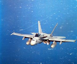 VFA-27 F/A-18C Flying