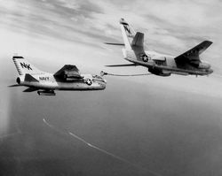 VA-27  A-7A Refueling