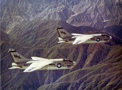 VA-27 A-7A Mountains