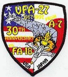米海軍 VFA-27 サイン入りポスター ミリタリー